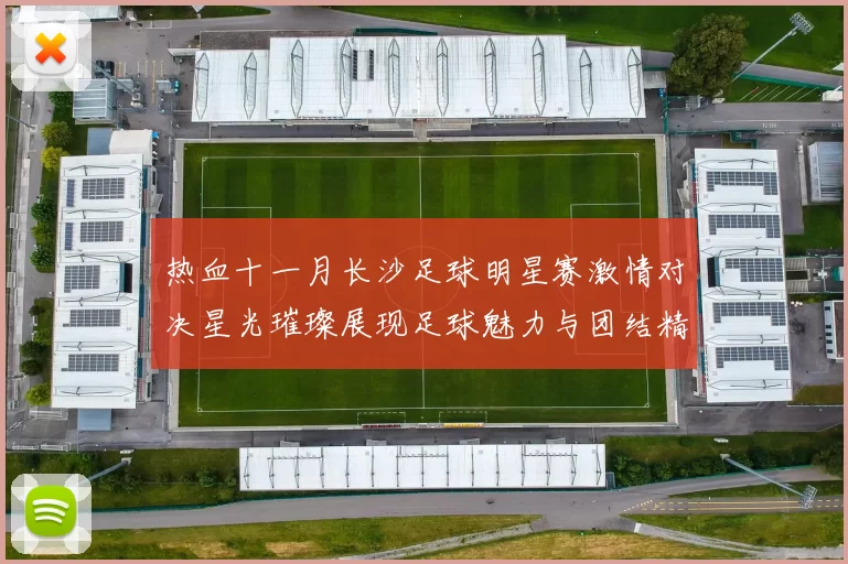 热血十一月长沙足球明星赛激情对决星光璀璨展现足球魅力与团结精神