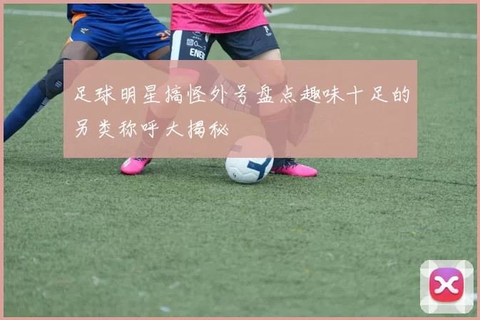 足球明星搞怪外号盘点趣味十足的另类称呼大揭秘
