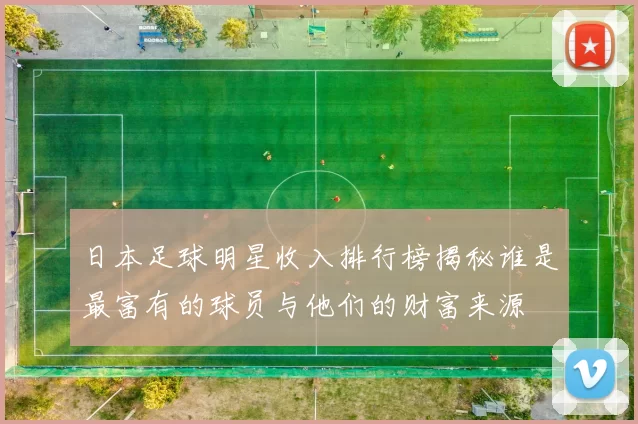 日本足球明星收入排行榜揭秘谁是最富有的球员与他们的财富来源